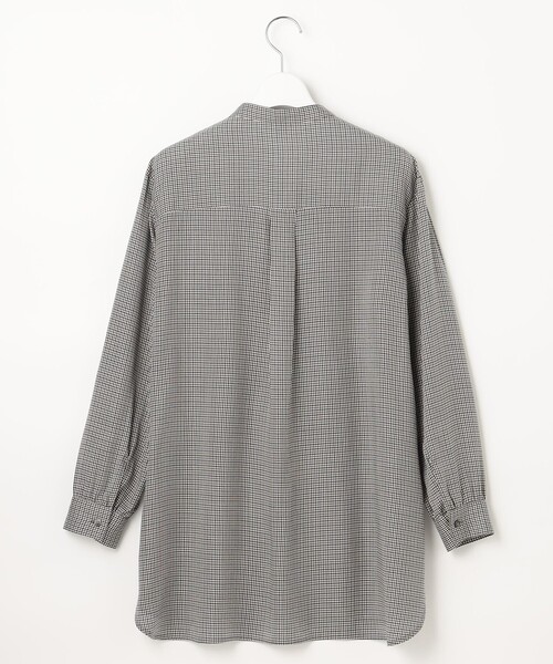 J.PRESS（ジェイプレス）の「【洗える】キュプラスパンツイルⅡ ブラウス（シャツ/ブラウス・レディース・ネイビー系3/ブラック系3・11/9）」の20枚目の写真