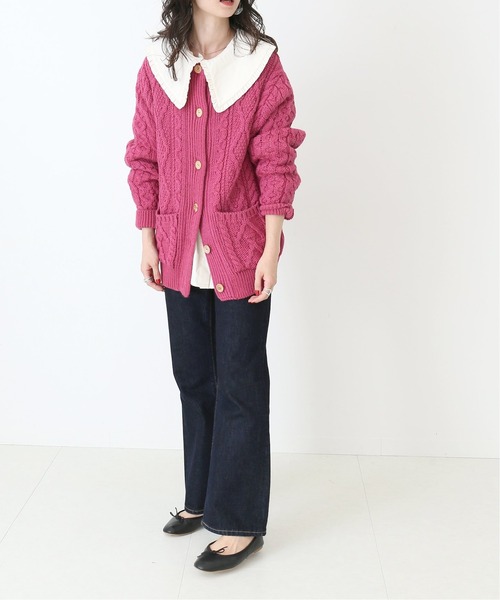 SLOBE IENA(スローブイエナ)の「【JUST FEMALE/ジャストフィーメール】コットンブラウス【手洗い可】◆(シャツ/ブラウス・レディース・ナチュラル/ブルー・FREE)」の14枚目の写真
