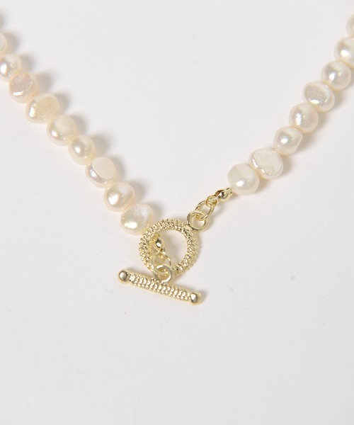 shopnikoniko（ショップニコニコ）の「バロック 淡水パールネックレス（ネックレス・レディース・ゴールド・フリー）」の7枚目の写真