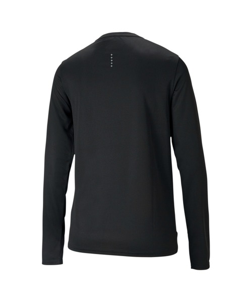 PUMA（プーマ）の「PUMA プーマ ランニング 長袖 Tシャツ ウィメンズ（Tシャツ/カットソー・レディース・ピンク系その他/ブラック・SMALL/MEDIUM/LARGE/X-LARGE）」の6枚目の写真
