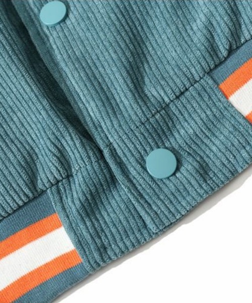 HOOK（フック）の「【HOOK】 アメカジ配色クマワッペンスタジャンジャケット（スタジャン・メンズ・ブラック/レッド/グリーン/ブラック系その他/グリーン系その他/ブラック系その他2/グリーン系その他2・M/L/XL/XXL）」の18枚目の写真