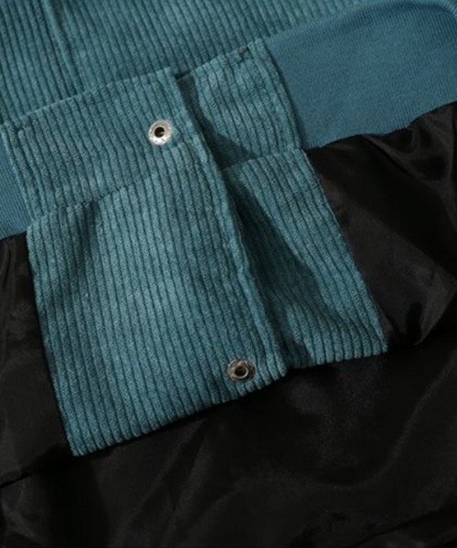 HOOK（フック）の「【HOOK】 アメカジ配色クマワッペンスタジャンジャケット（スタジャン・メンズ・ブラック/レッド/グリーン/ブラック系その他/グリーン系その他/ブラック系その他2/グリーン系その他2・M/L/XL/XXL）」の22枚目の写真