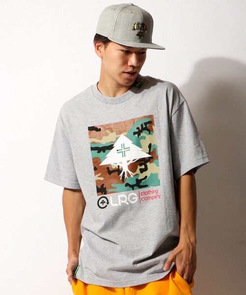 LRG（エルアールジー）の「LRG プリントTシャツ（Tシャツ/カットソー・メンズ・グレー/ブラック系その他2/ブラック/サーモンピンク/ブラック系その他/レッド/グリーン・M/2XL/L/XL）」の5枚目の写真