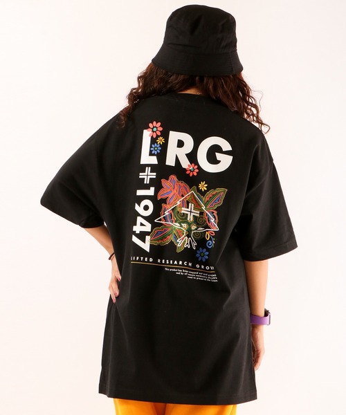 LRG（エルアールジー）の「LRG プリントTシャツ（Tシャツ/カットソー・メンズ・グレー/ブラック系その他2/ブラック/サーモンピンク/ブラック系その他/レッド/グリーン・M/2XL/L/XL）」の2枚目の写真