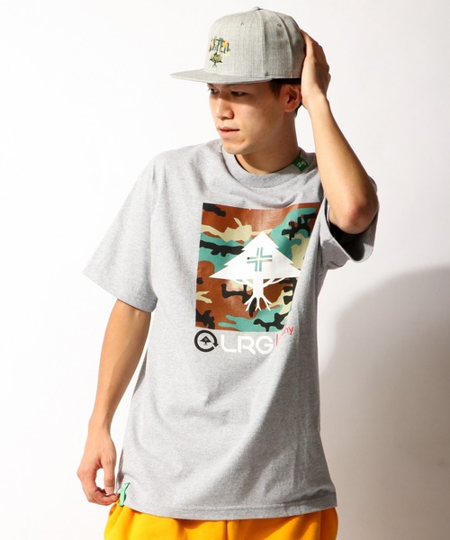 LRG（エルアールジー）の「LRG プリントTシャツ（Tシャツ/カットソー・メンズ・グレー/ブラック系その他2/ブラック/サーモンピンク/ブラック系その他/レッド/グリーン・M/2XL/L/XL）」の19枚目の写真