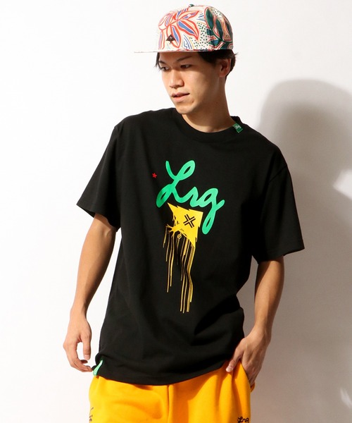 LRG（エルアールジー）の「LRG プリントTシャツ（Tシャツ/カットソー・メンズ・グレー/ブラック系その他2/ブラック/サーモンピンク/ブラック系その他/レッド/グリーン・M/2XL/L/XL）」の9枚目の写真