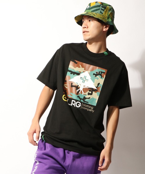 LRG（エルアールジー）の「LRG プリントTシャツ（Tシャツ/カットソー・メンズ・グレー/ブラック系その他2/ブラック/サーモンピンク/ブラック系その他/レッド/グリーン・M/2XL/L/XL）」の12枚目の写真