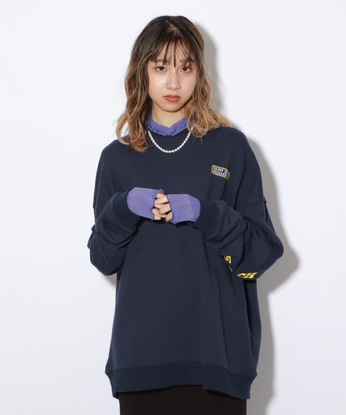 PBLIM(ページボーイリム)の「【PAGEBOYLIM】チュールタートル(Tシャツ/カットソー・レディース・グリーン/パープル/グレー系その他/ブラック・FREE)」の4枚目の写真