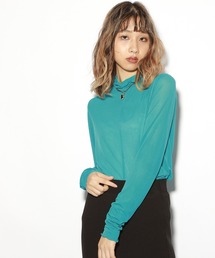 PBLIM | 【PAGEBOYLIM】チュールタートル(Tシャツ/カットソー)