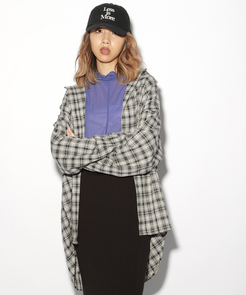 PBLIM(ページボーイリム)の「【PAGEBOYLIM】チュールタートル(Tシャツ/カットソー・レディース・グリーン/パープル/グレー系その他/ブラック・FREE)」の15枚目の写真