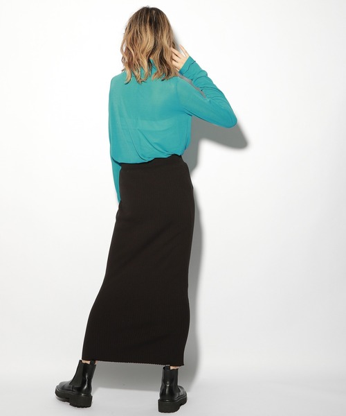 PBLIM(ページボーイリム)の「【PAGEBOYLIM】チュールタートル(Tシャツ/カットソー・レディース・グリーン/パープル/グレー系その他/ブラック・FREE)」の18枚目の写真