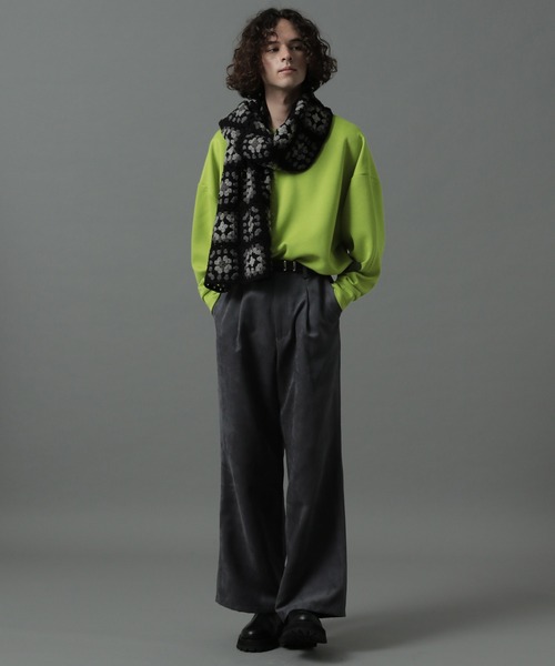 HARE(ハレ)の「ダンボールBIGポンチプルオーバー(HARE)(スウェット・メンズ・グリーン/ブラウン/ライトグレー/ブラック・SMALL/MEDIUM)」の19枚目の写真