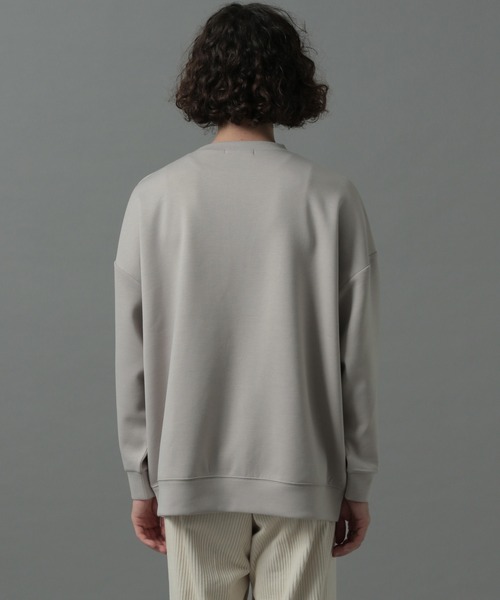 HARE(ハレ)の「ダンボールBIGポンチプルオーバー(HARE)(スウェット・メンズ・グリーン/ブラウン/ライトグレー/ブラック・SMALL/MEDIUM)」の6枚目の写真