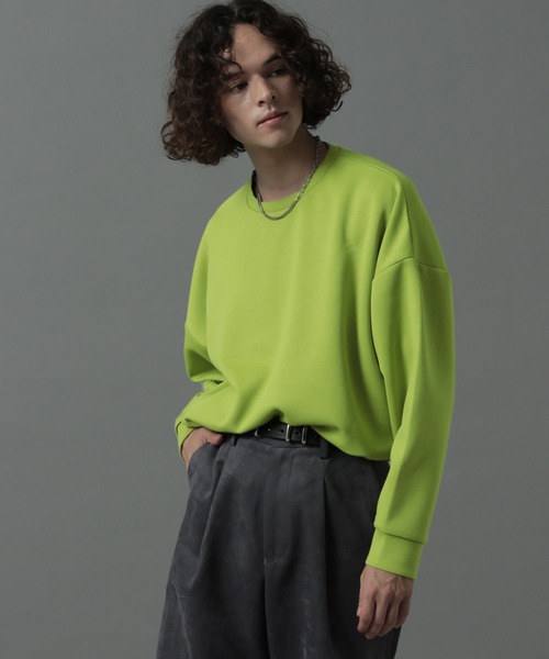 HARE(ハレ)の「ダンボールBIGポンチプルオーバー(HARE)(スウェット・メンズ・グリーン/ブラウン/ライトグレー/ブラック・SMALL/MEDIUM)」の17枚目の写真