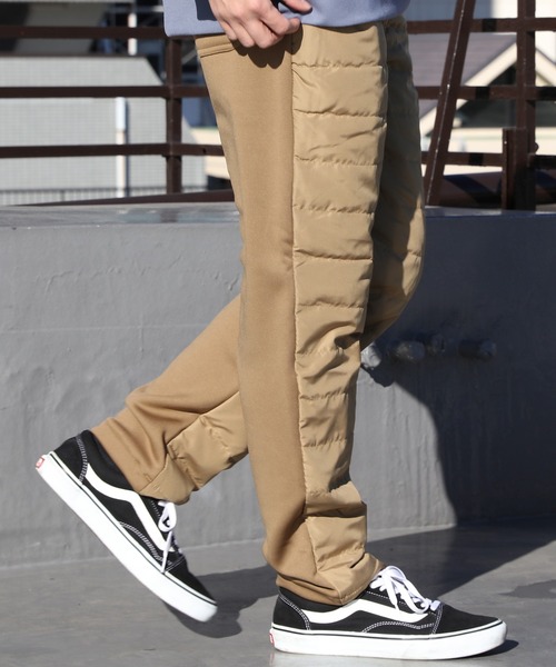 ８(eight)（エイト）の「ダウンレギュラーパンツ（スウェットパンツ・メンズ・ブラック/グレー/ネイビー/ベージュ/カモフラージュ/カーキ・MEDIUM/X-LARGE/LARGE）」の4枚目の写真