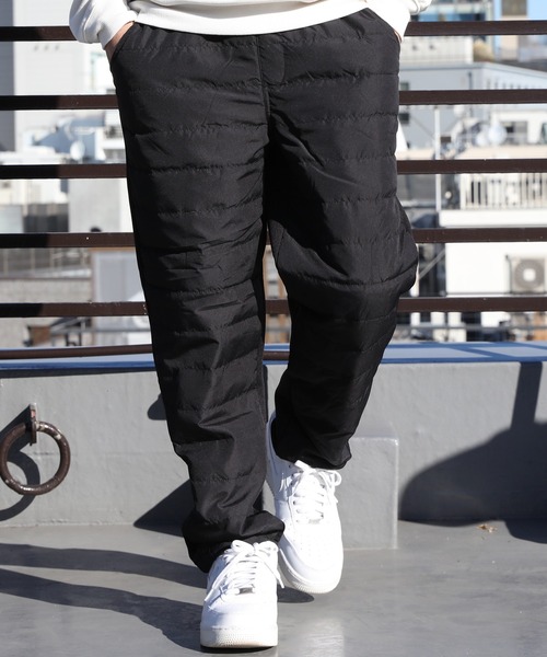 ８(eight)（エイト）の「ダウンレギュラーパンツ（スウェットパンツ・メンズ・ブラック/グレー/ネイビー/ベージュ/カモフラージュ/カーキ・MEDIUM/X-LARGE/LARGE）」の2枚目の写真