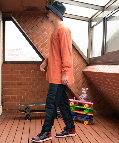 ８(eight)（エイト）の「ダウンレギュラーパンツ（スウェットパンツ・メンズ・ブラック/グレー/ネイビー/ベージュ/カモフラージュ/カーキ・MEDIUM/X-LARGE/LARGE）」の8枚目の写真