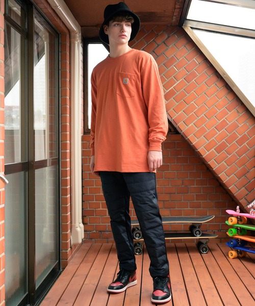 ８(eight)（エイト）の「ダウンレギュラーパンツ（スウェットパンツ・メンズ・ブラック/グレー/ネイビー/ベージュ/カモフラージュ/カーキ・MEDIUM/X-LARGE/LARGE）」の9枚目の写真