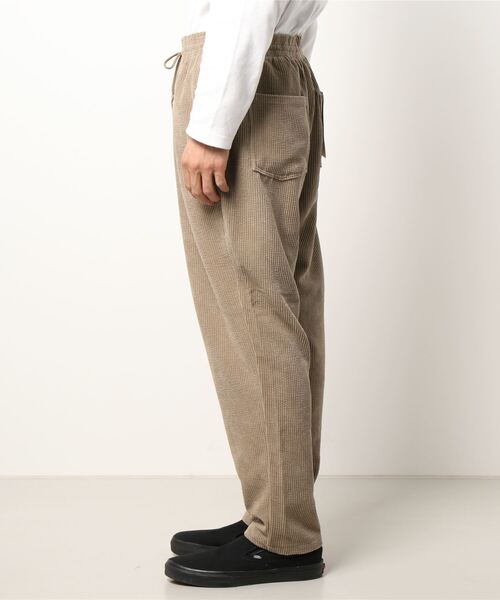おしゃれスタ（オシャレスタ）の「コーディロイシェフパンツ(IR) レディース メンズ（その他パンツ・メンズ・ブラック/ベージュ/ブラウン/ブルー/キナリ・M/L/XL/S）」の14枚目の写真