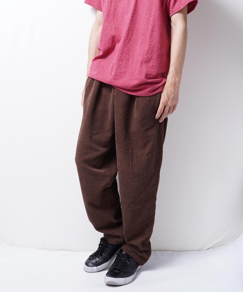 おしゃれスタ（オシャレスタ）の「コーディロイシェフパンツ(IR) レディース メンズ（その他パンツ・メンズ・ブラック/ベージュ/ブラウン/ブルー/キナリ・M/L/XL/S）」の4枚目の写真