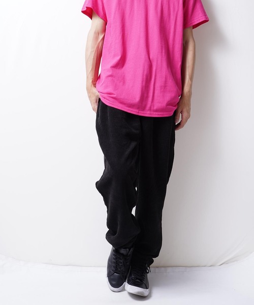 おしゃれスタ（オシャレスタ）の「コーディロイシェフパンツ(IR) レディース メンズ（その他パンツ・メンズ・ブラック/ベージュ/ブラウン/ブルー/キナリ・M/L/XL/S）」の3枚目の写真