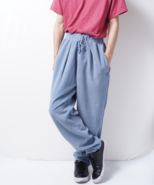 おしゃれスタ（オシャレスタ）の「コーディロイシェフパンツ(IR) レディース メンズ（その他パンツ・メンズ・ブラック/ベージュ/ブラウン/ブルー/キナリ・M/L/XL/S）」の8枚目の写真