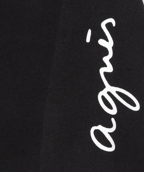 agnes b.（アニエスベー）の「WEB限定 S035 L CARDIGAN ベビー ロゴカーディガンプレッション（カーディガン/ボレロ・キッズ・ブラック・1YEAR/2YEAR）」の3枚目の写真