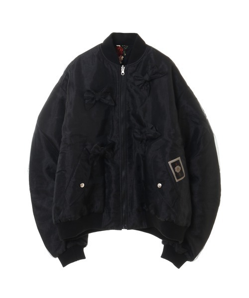 PINK HOUSE(ピンクハウス)の「Reversible MA-1(MA-1・レディース・ブラック/レッド/アイボリー・フリー)」の6枚目の写真