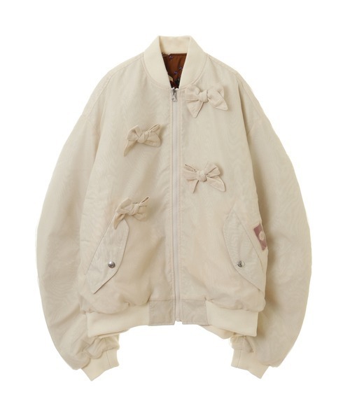 PINK HOUSE(ピンクハウス)の「Reversible MA-1(MA-1・レディース・ブラック/レッド/アイボリー・フリー)」の8枚目の写真