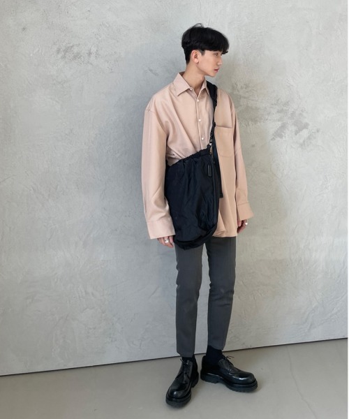 ASCLO（エジュクロ）の「ASCLO パーフェクトプロジェクトスリムスラックス（スラックス・メンズ・チャコールグレー/ブラック・SMALL/MEDIUM/LARGE）」の7枚目の写真