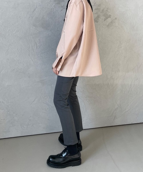 ASCLO（エジュクロ）の「ASCLO パーフェクトプロジェクトスリムスラックス（スラックス・メンズ・チャコールグレー/ブラック・SMALL/MEDIUM/LARGE）」の3枚目の写真