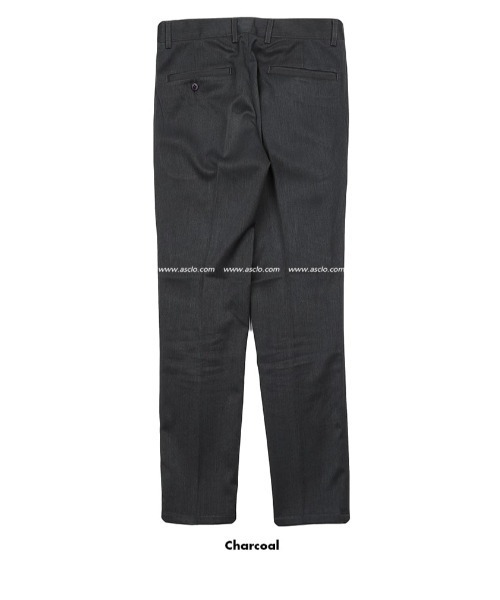 ASCLO（エジュクロ）の「ASCLO パーフェクトプロジェクトスリムスラックス（スラックス・メンズ・チャコールグレー/ブラック・SMALL/MEDIUM/LARGE）」の14枚目の写真