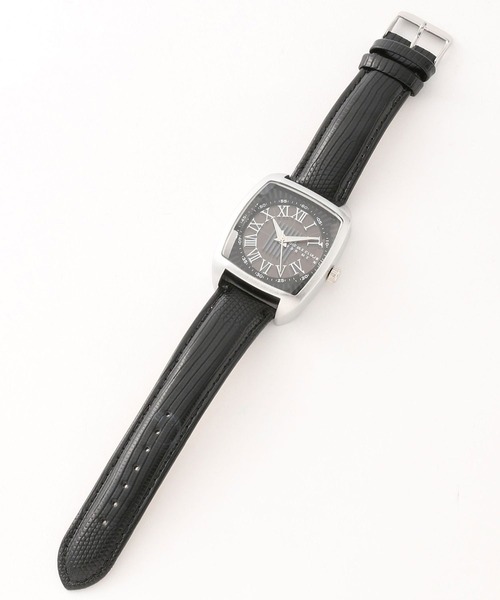 NICOLE CLUB FOR MEN（ニコルクラブフォーメン）の「ビッグトノーウォッチ（アナログ腕時計・メンズ・ブラック/ネイビー/ホワイト・FREE）」の6枚目の写真