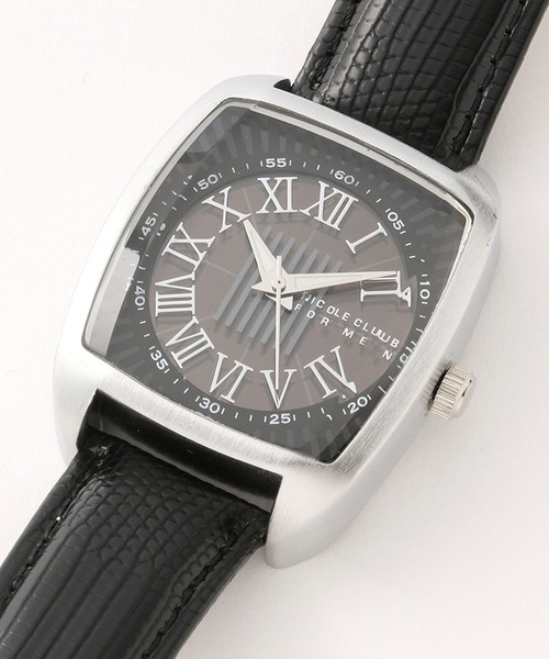 NICOLE CLUB FOR MEN（ニコルクラブフォーメン）の「ビッグトノーウォッチ（アナログ腕時計・メンズ・ブラック/ネイビー/ホワイト・FREE）」の7枚目の写真