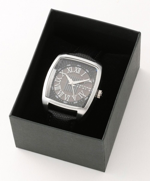 NICOLE CLUB FOR MEN（ニコルクラブフォーメン）の「ビッグトノーウォッチ（アナログ腕時計・メンズ・ブラック/ネイビー/ホワイト・FREE）」の9枚目の写真