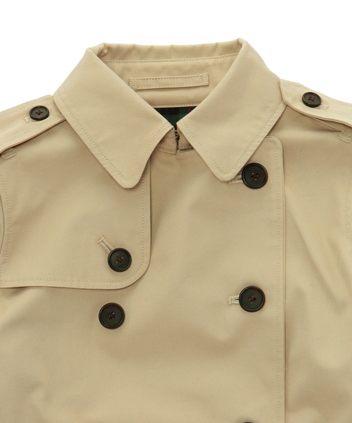 green label relaxing（グリーンレーベルリラクシング）の「トレンチコート◆（トレンチコート・キッズ・ベージュ・115cm/125cm/135cm）」の3枚目の写真
