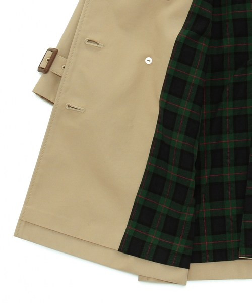 green label relaxing（グリーンレーベルリラクシング）の「トレンチコート◆（トレンチコート・キッズ・ベージュ・115cm/125cm/135cm）」の6枚目の写真