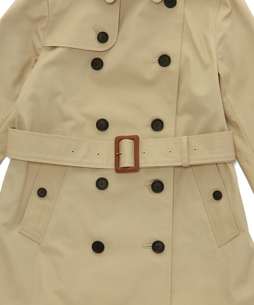 green label relaxing（グリーンレーベルリラクシング）の「トレンチコート◆（トレンチコート・キッズ・ベージュ・115cm/125cm/135cm）」の7枚目の写真