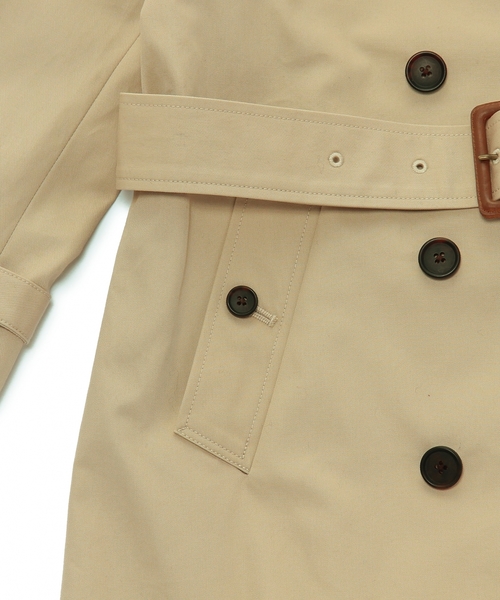 green label relaxing（グリーンレーベルリラクシング）の「トレンチコート◆（トレンチコート・キッズ・ベージュ・115cm/125cm/135cm）」の8枚目の写真