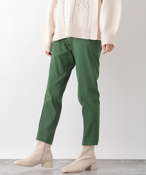 GLOBAL WORK（グローバルワーク）の「アッタカスゴラクスリムテーパーパンツ/215875（その他パンツ・レディース・ブラック/ネイビー/オフホワイト/グリーン/キャメル・SMALL/MEDIUM/LARGE/X-LARGE/XX-LARGE/X-SMALL）」の8枚目の写真