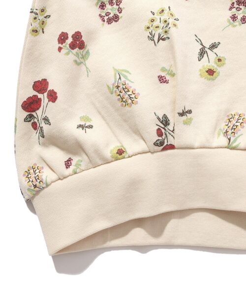 SHOO・LA・RUE（シューラルー）の「◆【90-130cm】裏毛GIRLS4柄アソートスウェット（スウェット・キッズ・サックスブルー/ライトパープル/ベビーピンク/アイボリー系・11/10/12/13/09）」の7枚目の写真