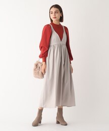 ◆クリアツイル キャミソールドレス【WEB限定サイズ】