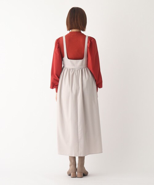 AG by aquagirl(エージーバイアクアガール)の「◆クリアツイル キャミソールドレス【WEB限定サイズ】(ワンピース・レディース・ライトグレー/ブラック・36/38/40)」の5枚目の写真