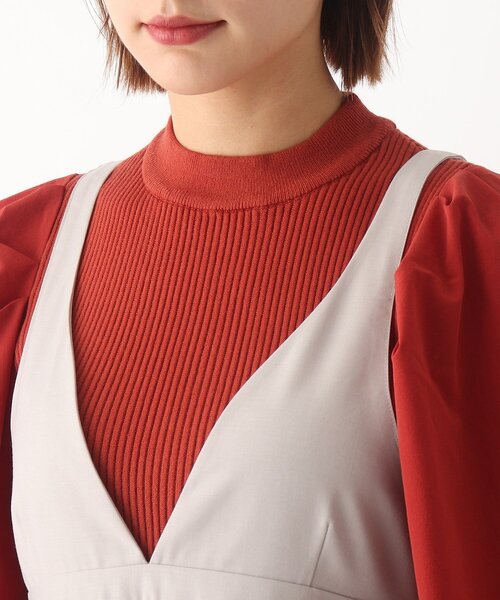 AG by aquagirl(エージーバイアクアガール)の「◆クリアツイル キャミソールドレス【WEB限定サイズ】(ワンピース・レディース・ライトグレー/ブラック・36/38/40)」の6枚目の写真