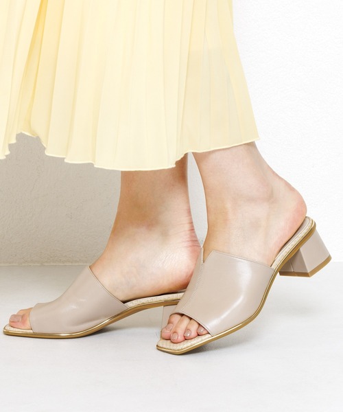 HIMIKO（ヒミコ）の「【HIMIKO】ミュールサンダル/621225（サンダル・レディース・ブラック/ベージュ/ピンク/アイボリー・22.5cm/23.5cm/24.5cm/23.0cm/24.0cm/25.0cm/22.0cm/25.5cm/21.5cm）」の9枚目の写真