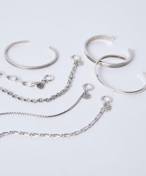 PHILIPPE AUDIBERT（フィリップ オーディベール）の「【WEB限定】＜PHILIPPE AUDIBERT（フィリップオーディベール）＞ Vince/ブレスレット（ブレスレット・メンズ・シルバー・FREE）」の4枚目の写真