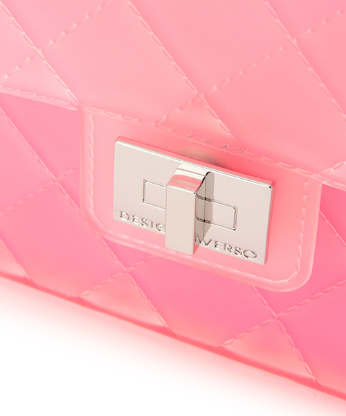 Ray BEAMS（レイビームス）の「DESIGN INVERSO / "TAORMINA" ショルダーバッグ（ショルダーバッグ・レディース・アクア/ピンク・ONE SIZE）」の13枚目の写真