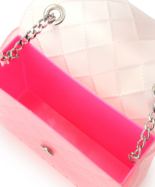 Ray BEAMS（レイビームス）の「DESIGN INVERSO / "TAORMINA" ショルダーバッグ（ショルダーバッグ・レディース・アクア/ピンク・ONE SIZE）」の6枚目の写真