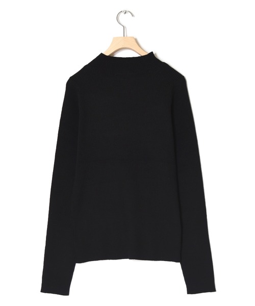 w closet（ダブルクローゼット）の「ハイネックリブニット（ニット/セーター・レディース・スミクロ/オフホワイト/ミント/ホワイト系その他/ピンク/サックスブルー/ブラック・FREE）」の8枚目の写真