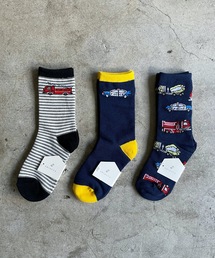 SHIZUTA（シズタ）の「SZT:靴下 キッズ ボーイスソックス 3足セット（ソックス/靴下・キッズ）」
